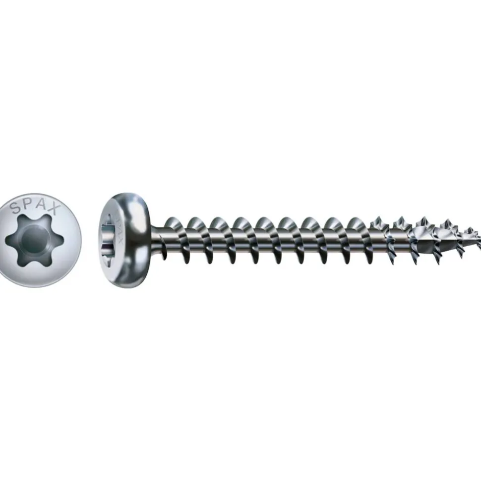Universalschrauben Halbrundkopf T-Star plus T20 Stahl Ø 4,5 x 16 mm 100 Stück