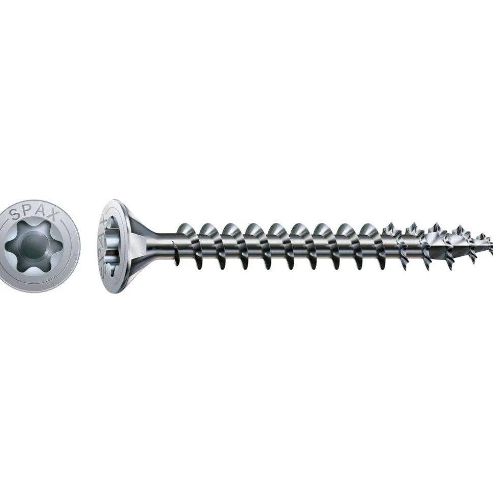 Universalschrauben T20 T-Star plus Edelstahl verzinkt 5,0 x 20 mm 75 Stück