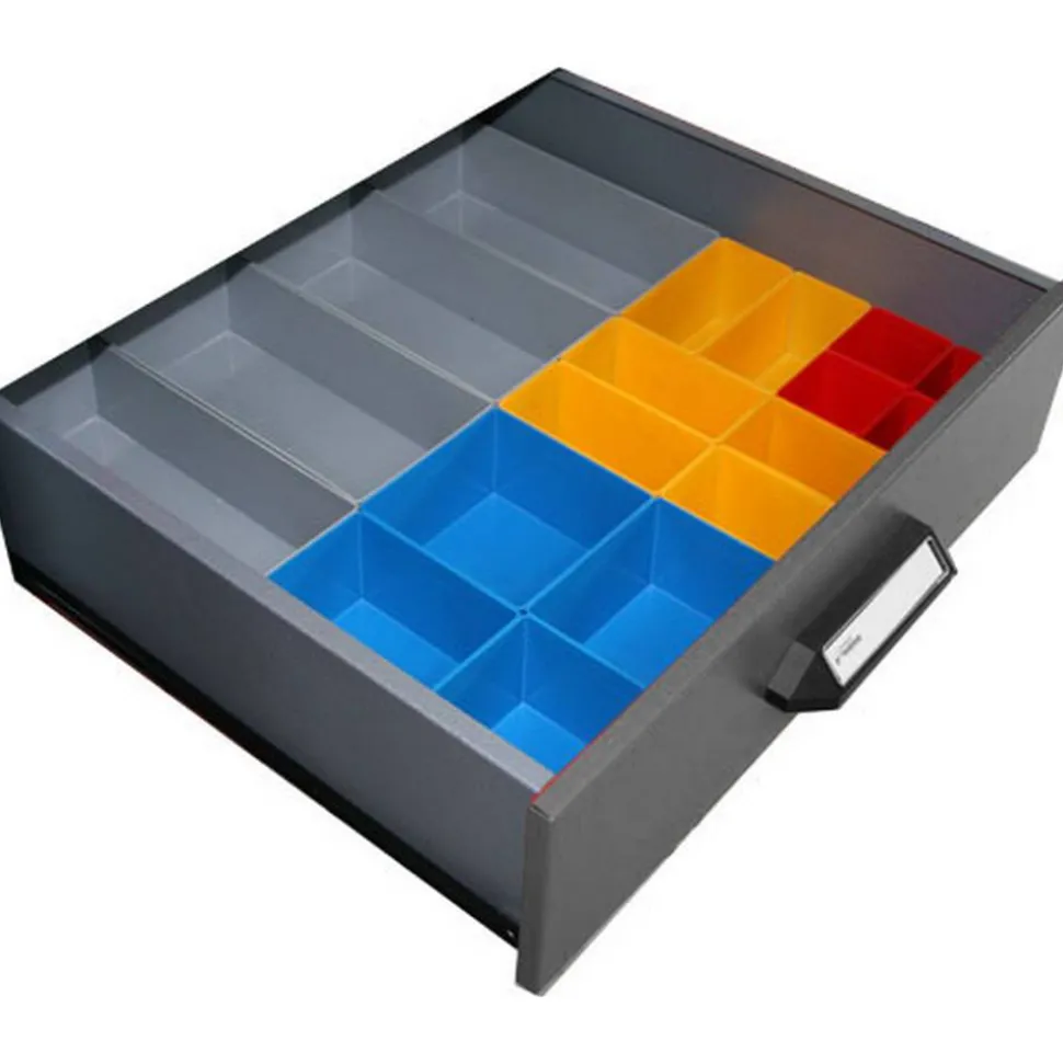 Universal-Schubladenunterteilungs-Set mit 18 Boxen, 43 x 44 x 6