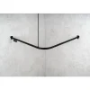 Universal-Vorhangschiene 'Bruck' schwarz 90 x 90 x 90 cm