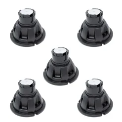 Unterbaufuß-Set höhenverstellbar 90 - 112 mm 5-teilig