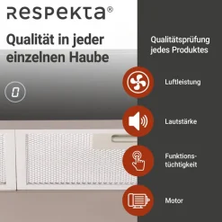 Unterbauhaube 'CH12060IX-21' Edelstahl 60 cm