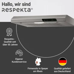 Unterbauhaube 'DH640 IXL' edelstahlfarben