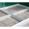 Unterkonstruktion 'GH2 Typ1' Stahl 224,3 x 94,1 x 4 cm für Riffelblech-Boden