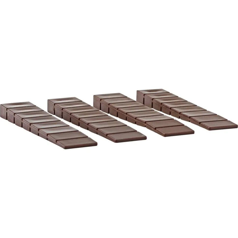 Unterlegkeil 1 - 8 mm braun 4 Stück