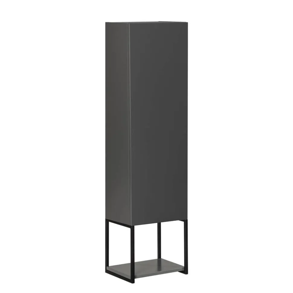 Unterregal 'New York' grau, schwarz 33 x 28 x 28 cm