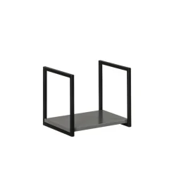 Unterregal 'New York' grau, schwarz 33 x 28 x 28 cm