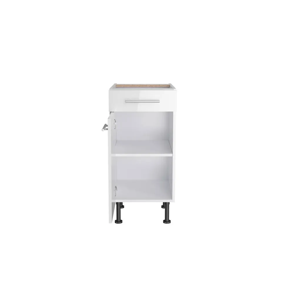Unterschrank 'Optikomfort Rurik986' weiß 40 x 87 x 58,4 cm