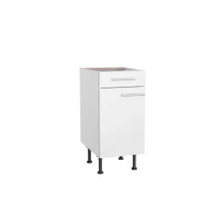 Unterschrank 'Optikomfort Bengt932' weiß 40 x 87 x 58,4 cm