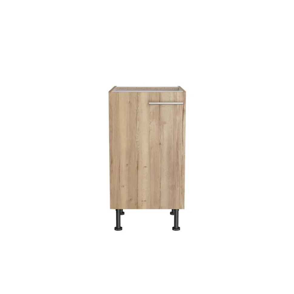 Unterschrank 'Optikomfort Erik290' eichefarben 45 x 87 x 58,4 cm