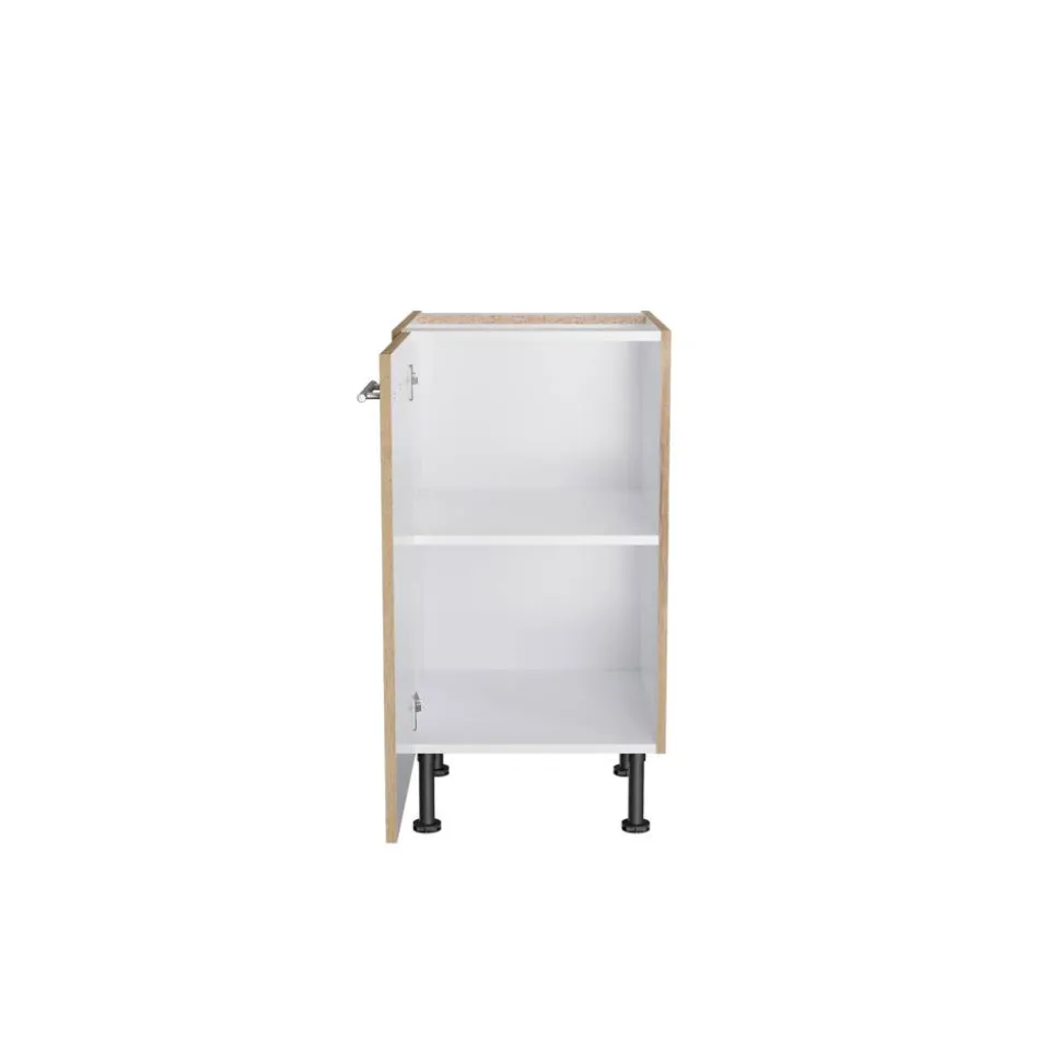 Unterschrank 'Optikomfort Erik290' eichefarben 45 x 87 x 58,4 cm