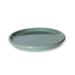 Untersetzer grün-grau Ø 18 cm