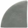 Untersetzer Viertelkreis grau 10,5 x 10,5 x 2,5 cm