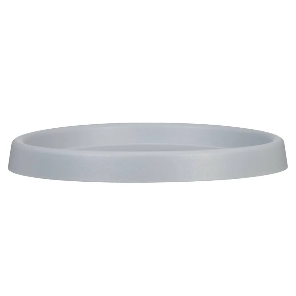Untersetzter 'Marcella' Stony Grey Ø 33 x 4,3 cm