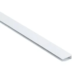 U-Profil für Sichtschutzmatte 'Rügen' eckig aluminiumfarben 150 cm