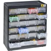 VarioPlus Kleinteilemagazin 'Basic 32' schwarz/gelb 33,5 x 30 x 13,5 cm