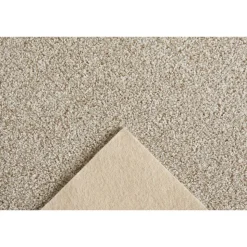 Velours-Teppich 'Gina' Meterware beige 5 m