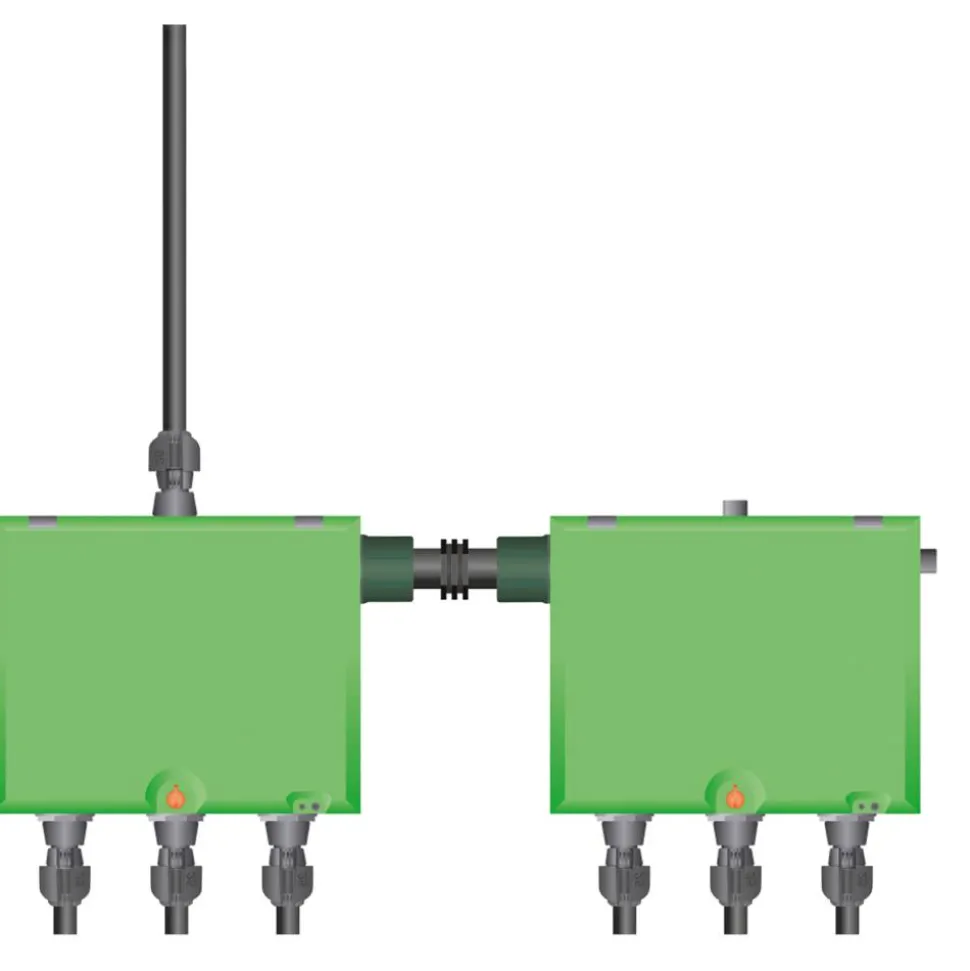 Verbinder 1" für Ventilboxen V3