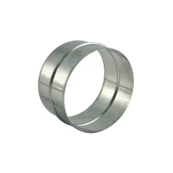 Verbindungsmuffe für Flexschläuche und Lüftungsrohre Ø 125, Länge 140 mm