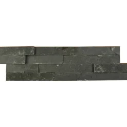 Verblender 'Brickstone' schwarz 55 x 15 cm