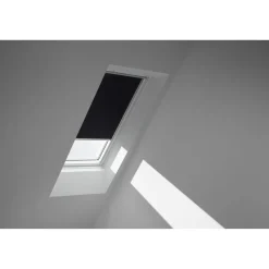 Verdunkelungsrollo 'DKL S06 3009S' schwarz, manuell