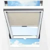 Verdunklungsrollo 'VR1.1' 54 x 98 cm beige