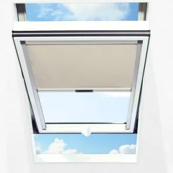 Verdunklungsrollo 'VR1.1' 54 x 98 cm beige