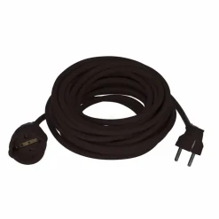 Verlängerungskabel 'H05VV-F 3x1,5' schwarz 10 m