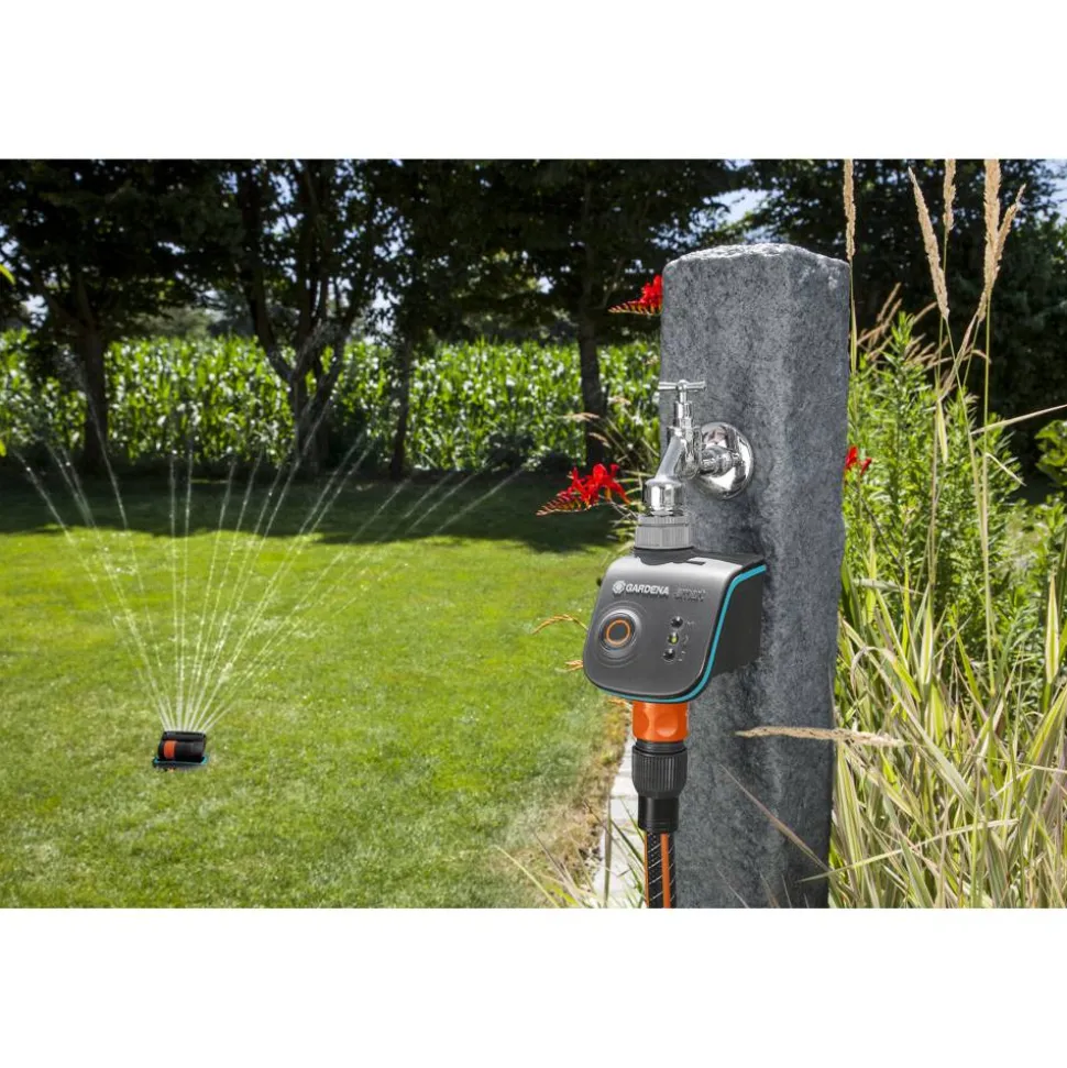 Versenk-Viereckregner 'OS 140' schwarz 2-140 m²