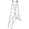 Vielzweckleiter 'Corda' 3 x 9 Sprossen