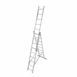 Vielzweckleiter 'Corda' 3 x 9 Sprossen