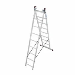 Vielzweckleiter 'Corda' 3 x 9 Sprossen