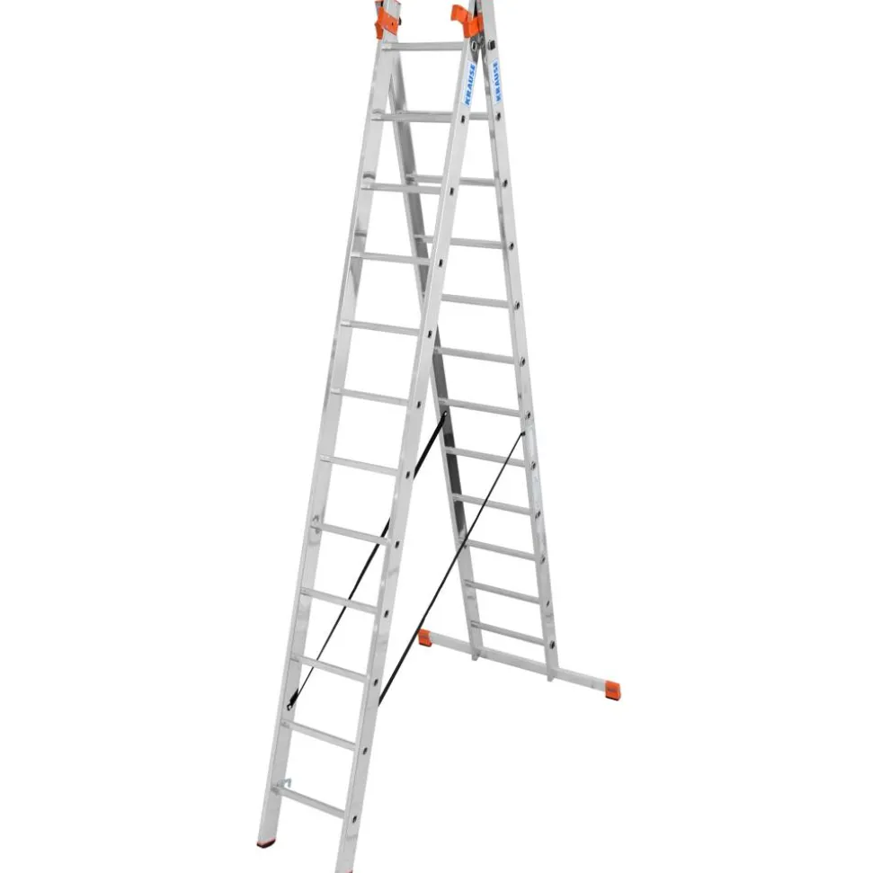 Vielzweckleiter mit Treppenfunktion 'Tribilo' 3 x 12 Sprossen