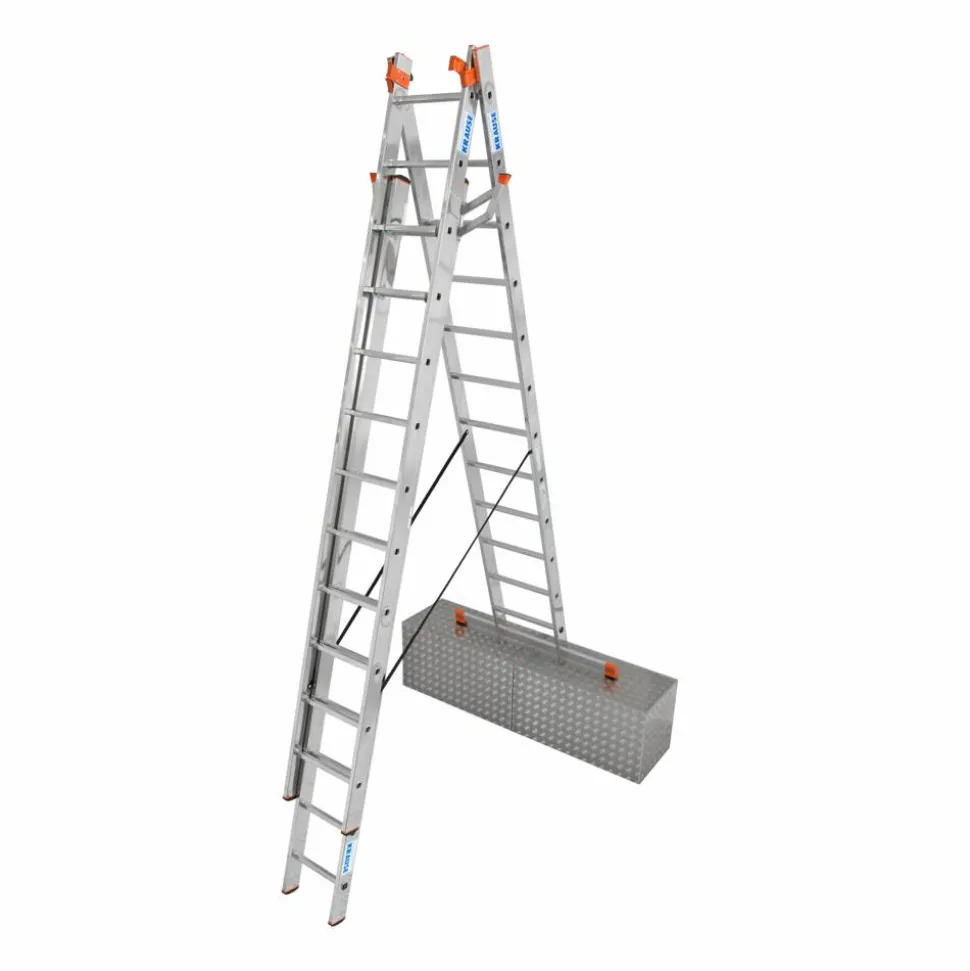 Vielzweckleiter mit Treppenfunktion 'Tribilo' 3 x 12 Sprossen