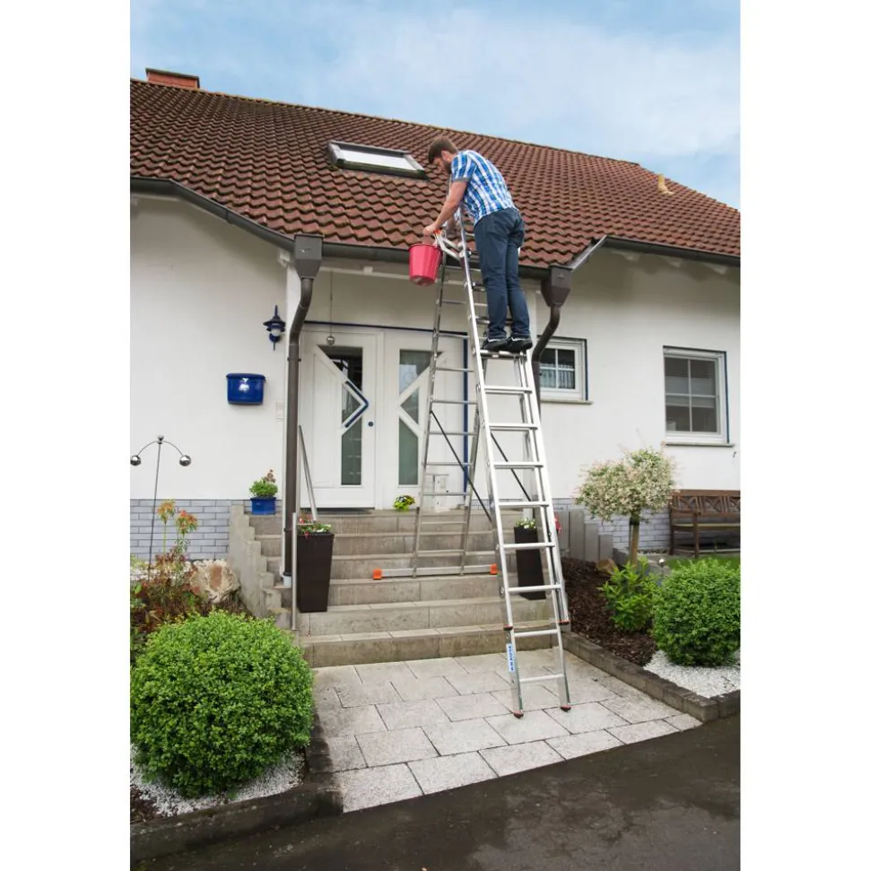 Vielzweckleiter mit Treppenfunktion 'Tribilo' 3 x 12 Sprossen