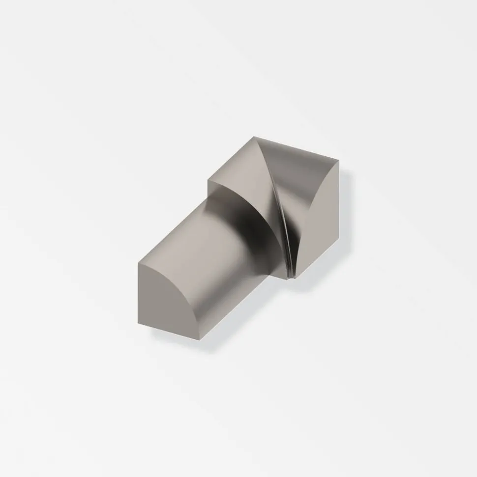 Viertelkreis-Inneneck silber 10 mm