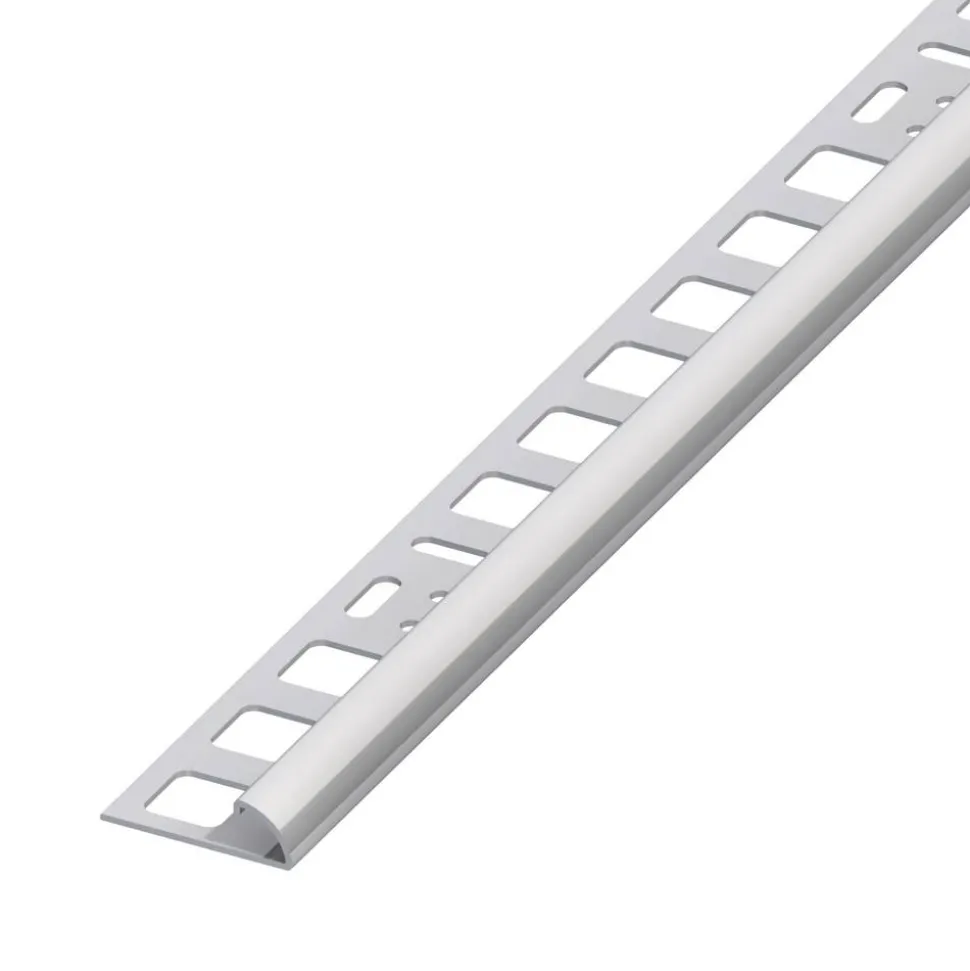 Viertelkreisprofil Edelstahl 1000 x 8 x 21 mm