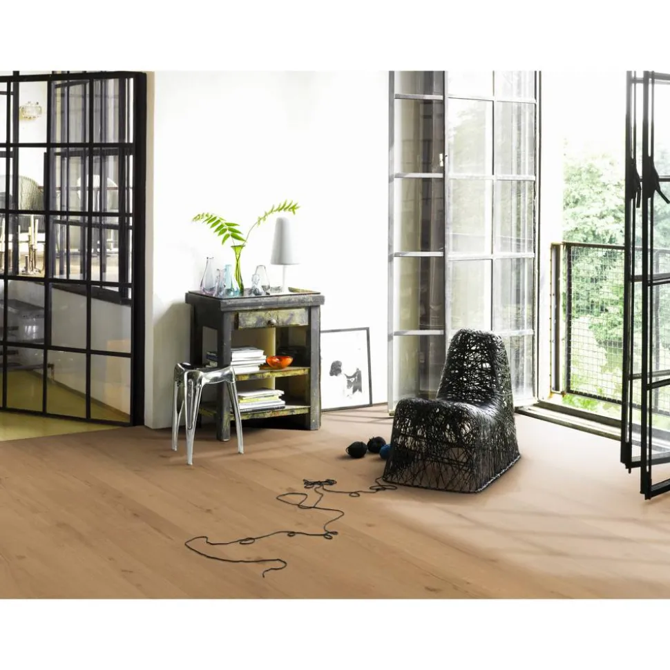 Vinylboden 'Basic 30' Eiche Lumera Natur 9,4 mm