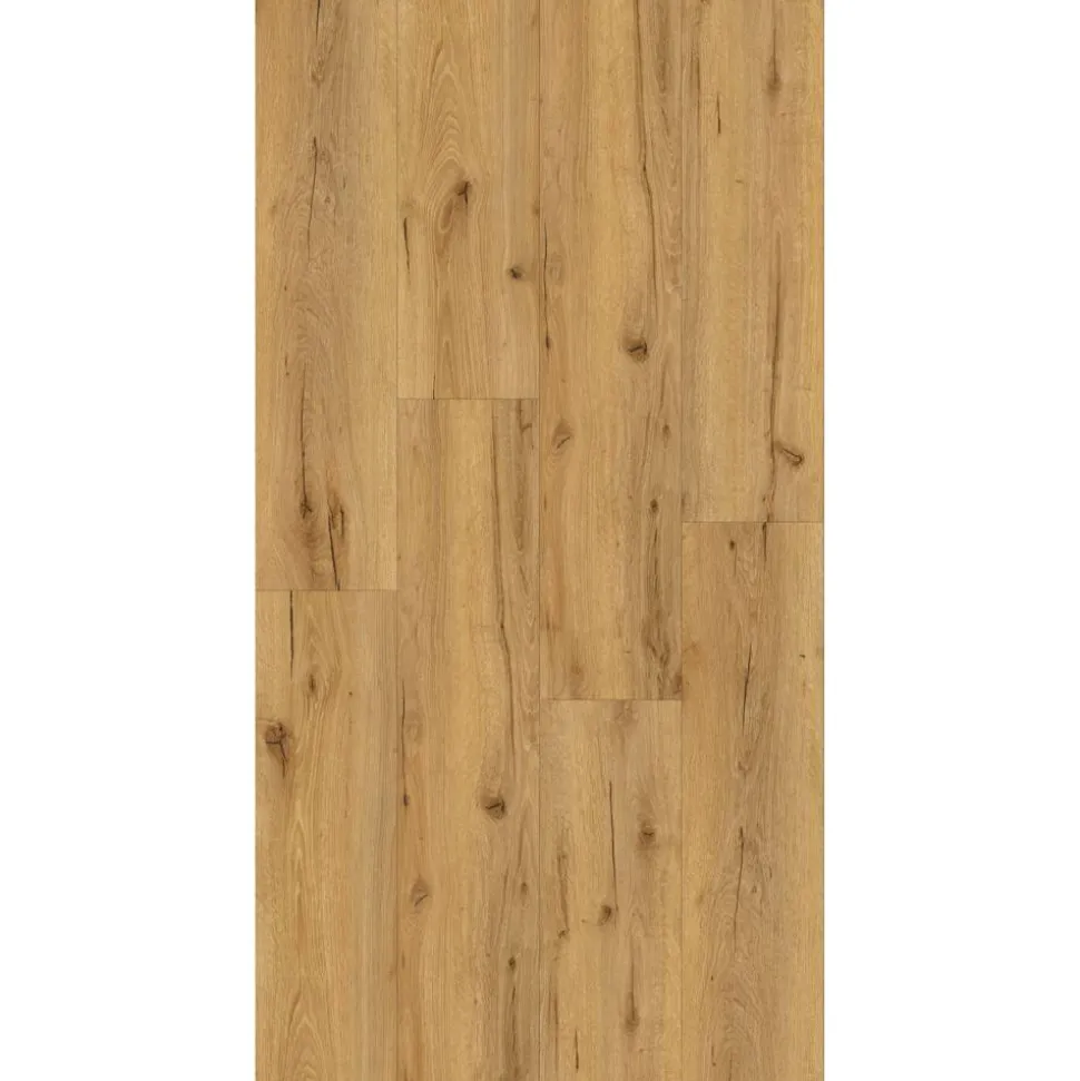 Vinylboden 'Brisbane' Eiche natur braun 4 mm