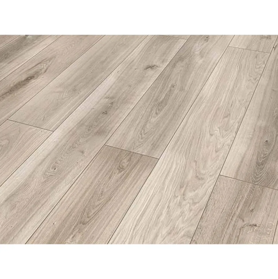 Vinylboden 'Greenvinyl' Eiche grau 4 mm