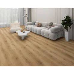 Vinylboden 'Melbourne' Eiche natur braun 4 mm