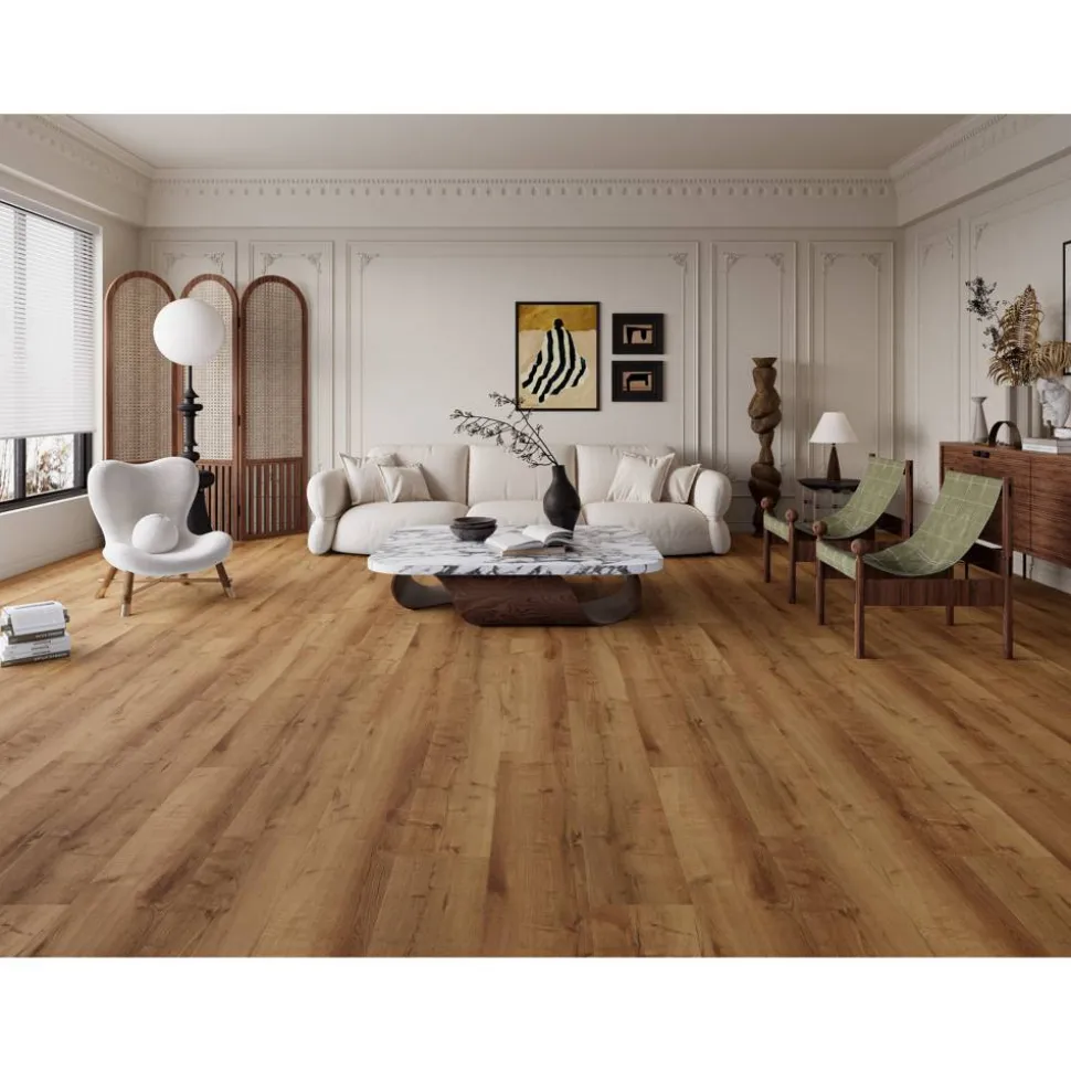 Vinylboden 'Sydney' Eiche natur braun 4 mm