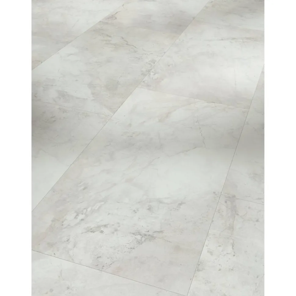 Vinylboden 'Trendtime 5' Marmor Abbey Mineral hellgrau 6 mm