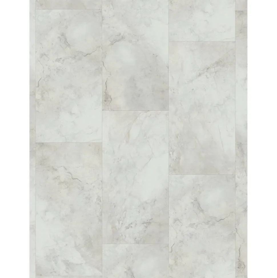 Vinylboden 'Trendtime 5' Marmor Abbey Mineral hellgrau 6 mm