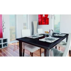 Vinyl-Tischdecke 'Murano' glasklar 130cm x 0,1mm