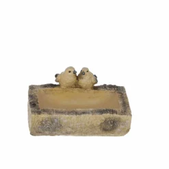 Vogelbad 17 cm braun