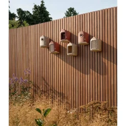Vogelfutterhaus 'B's cosy' 18 x 17,6 x 23 cm rot