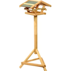 Vogelfutterhaus mit Ständer 46 x 103 x 46 cm
