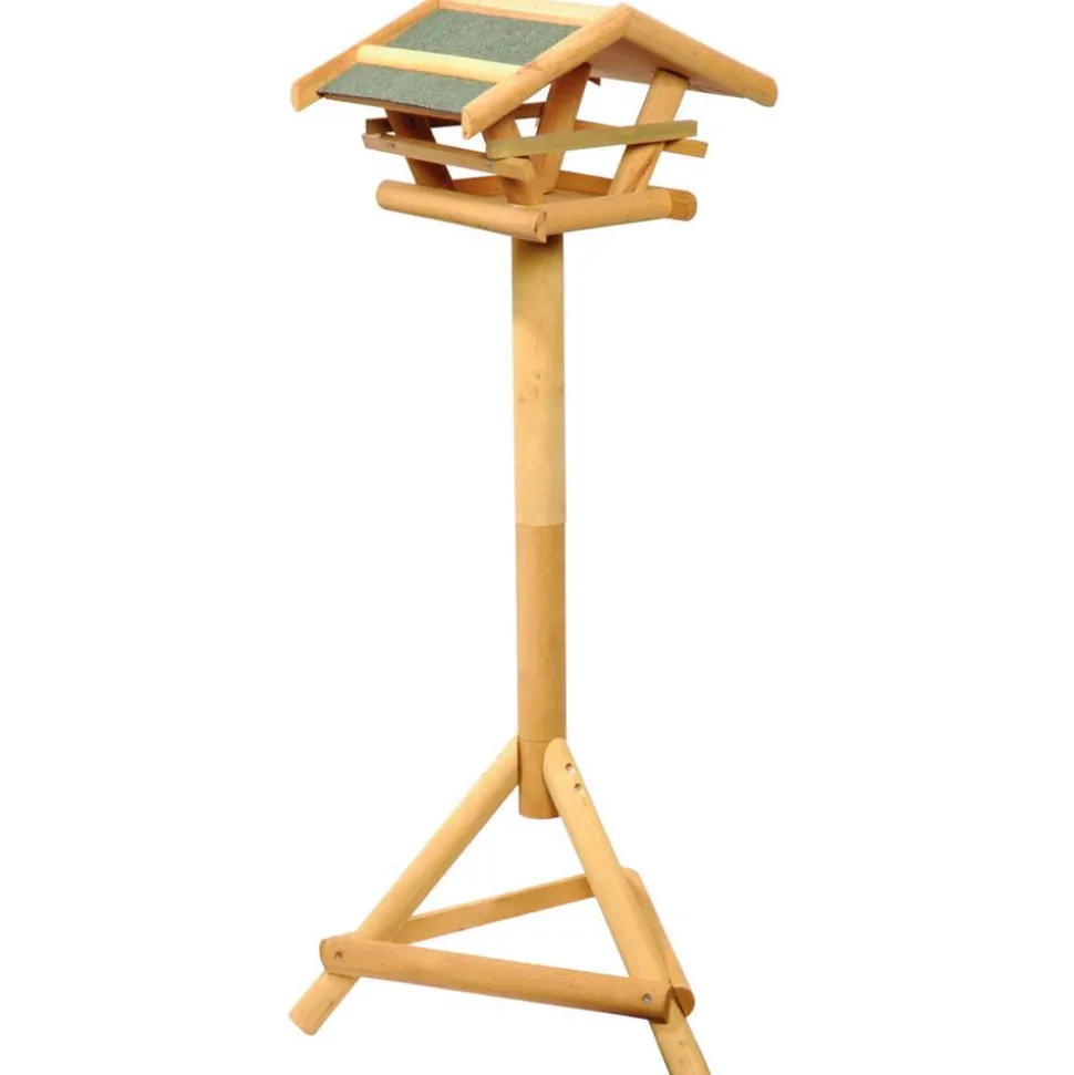 Vogelfutterhaus mit Ständer 46 x 103 x 46 cm
