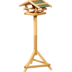 Vogelfutterhaus mit Ständer 46 x 103 x 46 cm